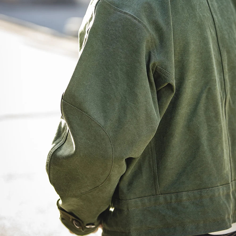 Army Green Bomber Jacket